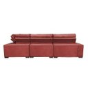 Ver imagem 6 de Sofá de Canto Retrátil e Reclinável com Molas Cama Inbox Austin 3,65x2,54 ou 2,54x3,65 Suede