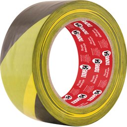 Fita para demarcação de solo 48mmx30m zebrada - Nove54 - 1
