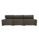 Ver imagem 6 de Sofá de Canto Retrátil e Reclinável com Molas Cama Inbox Austin 3,85x2,64 ou 2,64x3,85 Suede