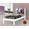 Cama Solteiro Homem Aranha e Homem de Ferro, Cama Infantil - 1