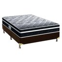 Ver imagem 1 de Cama Box Casal: Colchão Ortopédico Probel D33/ep Advanced Tech1500 Plus + Base Brown(138x188)