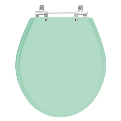 Assento Sanitário Carina Verde Claro para Vaso Ideal Standard