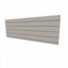 Painel canaletado 60x180 Cinza mdf canaletado panel canelado parede inteligente painel esspositor - 1