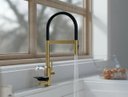 Ver imagem 3 de Torneira Gourmet Inox 304 Dourado Lava Copos Maldivas Luxo