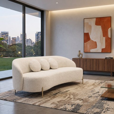 Sofa Barcelona Living Organico para o Lar