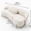 Ver imagem 3 de Sofa Barcelona Living Organico para o Lar