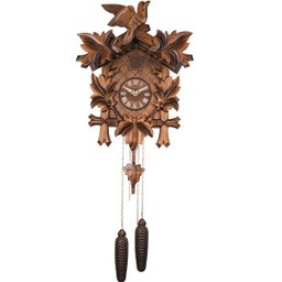 RELÓGIO PAREDE CUCO 5399 HERWEG ORIGINAL FLORESTA NEGRA MECÂNICO - 1