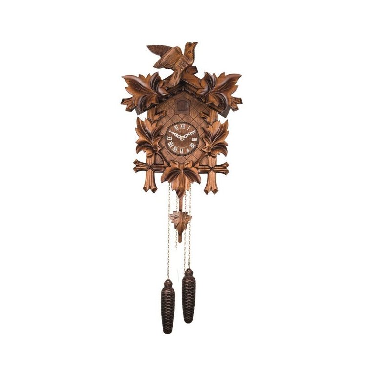 RELÓGIO PAREDE CUCO 5399 HERWEG ORIGINAL FLORESTA NEGRA MECÂNICO