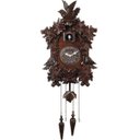 Ver imagem 1 de Relógio Parede Cuco 5386 Herweg Madeira Ipê