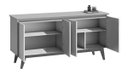 Ver imagem 5 de Buffet Classic Branco Acetinado com Espelho