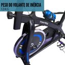 Ver imagem 3 de Bicicleta Ergométrica Regulagem De Força 13kg Bike Exercícios Fisioterapia Ajustável Azul Importway