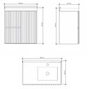 Ver imagem 3 de Gabinete Suspenso para Banheiro Ferrara 66cm