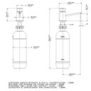 Ver imagem 3 de Dispensador de Sabonete e Detergente de Mesa Docol PressMatic 1/2 Chrome