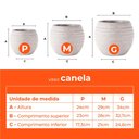 Ver imagem 3 de Jogo Vasos 3 Tamanhos Canela Pedra Terrano