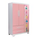 Ver imagem 6 de Conjunto Quarto Meninas Cama Roupeiro Comoda MDF Resistente