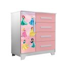 Ver mais imagens de Conjunto Quarto Meninas Cama Roupeiro Comoda MDF Resistente