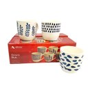 Ver imagem 5 de Jogo com 6 Xícaras de Cerâmica Cônica Blue 90ml -allmix
