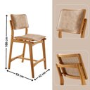 Ver imagem 2 de Conjunto com 2 Banquetas Eva Moderna