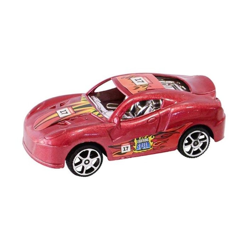 Carrinho Brinquedo Conjunto 4 Carrinhos Speed Racing Fricção - Diversão e Resistência - Panami - 4