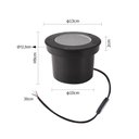 Ver imagem 6 de Embutido de Solo Led Nordecor Venna Of 6625 20w 24° Alto Irc 97 24v Preto