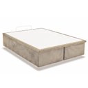 Ver imagem 3 de Cama Box Baú King Universal Suede Clean (193x203x35) - Ortobom
