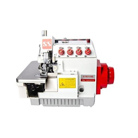Máquina Costura Industrial Interlock Média Direct Drive 550w 110v SS798D-5-35-MQ Sun Special