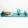 Prateleira Verde Decoração Quarto Infantil 40 cm - Verde - 3