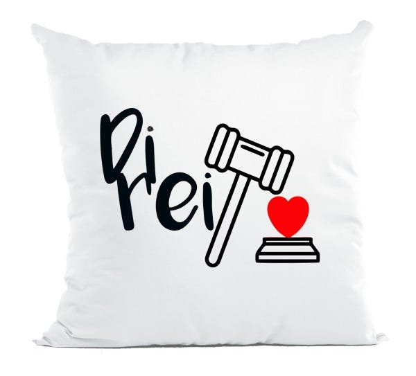Capa de Almofada Personalizada Direito 40x40 - Laminina - 1