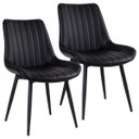 Ver imagem 1 de Kit 2 Cadeiras Chicago Poltrona Estofada Tainá Pu Vintage