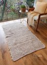 Ver imagem 3 de Tapete Artesanal Algodão Beira Cama Versatto Rose Cru 80 x 150