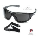 Ver imagem 2 de Óculos De Proteção Steelflex Anti Embaçante Tático Tiro Airsoft Bike Moto Roma Ca 40903