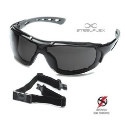 Óculos De Proteção Steelflex Anti Embaçante Tático Tiro Airsoft Bike Moto Roma Ca 40903 - 2 Óculos De Proteção Steelflex Anti Embaçante Tático Tiro Airsoft Bike Moto Roma Ca 40903 - 2