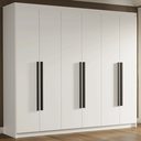 Ver imagem 1 de Guarda-roupa Casal 6 Portas Batentes Venus Madesa