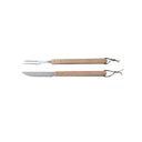 Ver imagem 1 de Conjunto Churrasco 2 Peças Faca E Garfo Brinox
