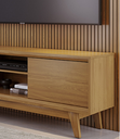 Ver imagem 2 de Composição Milo 179m para Tv''s até 65 Polegadas 2 Portas Deslizantes - Cumaru Madetec
