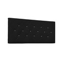 Ver imagem 1 de Painel de Cama 160cm Paris Corano Preto - Lucadi Home
