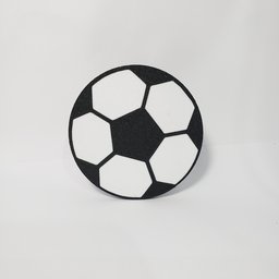 Puxador Armário Móveis Gaveta Bola de Futebol (kit com 2 Unidades) - 4