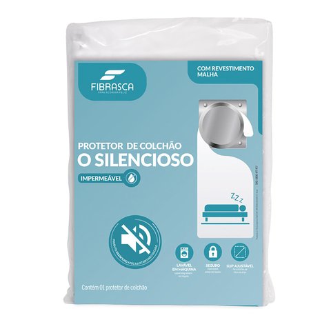 Protetor Capa de Colchão de Solteiro Impermeável Fibrasca