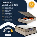 Ver imagem 5 de Cama Box Baú + Colchão Gazin de Molas Ensacadas Pillow Top Air Pro Queen 158 cm
