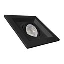 Ver imagem 4 de Spot de Embutir Direcionável Recuado 1190 ABS 12x12cm P/ Lâmpada Dicroica Preto