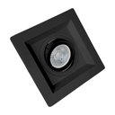 Ver imagem 2 de Spot de Embutir Direcionável Recuado 1190 ABS 12x12cm P/ Lâmpada Dicroica Preto