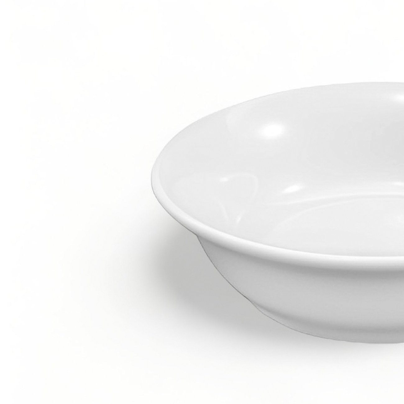 2 Tigela de Porcelana Premium Cumbuca Pote Bowl 350ml - 3