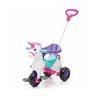 Carrinho Triciclo de Passeio Empurrador com Pedal Premium Criança Divertido Fantasy Andador Cor Rosa - 1