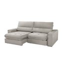 Ver imagem 3 de Sofá Aspem Veludo 02 Módulos de 80cm B25cm Meu Sofá Online