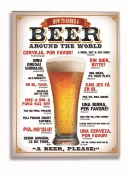 Placa Beer Around The World - 1