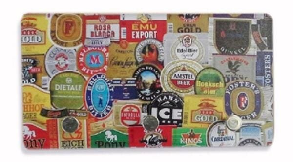 Porta Chaves metal Rótulos de Cervejas - 1