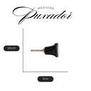 Ver imagem 5 de Puxador Decorativo Moveis Gaveta Vintage Madrepérola Resina