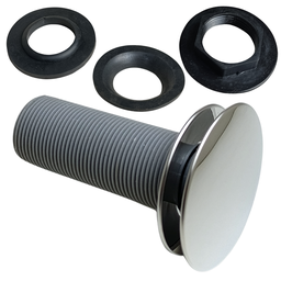 Kit C/ 10 Válvula Ralo Click 7/8 Abs P/ Pia e Cuba Cromado - 6