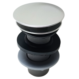 Kit C/ 10 Válvula Ralo Click 7/8 Abs P/ Pia e Cuba Cromado - 3