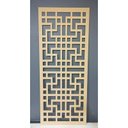 Ver imagem 4 de Painel Vazado Divisória Mdf Shangai Crú - 0,60x2,40m
